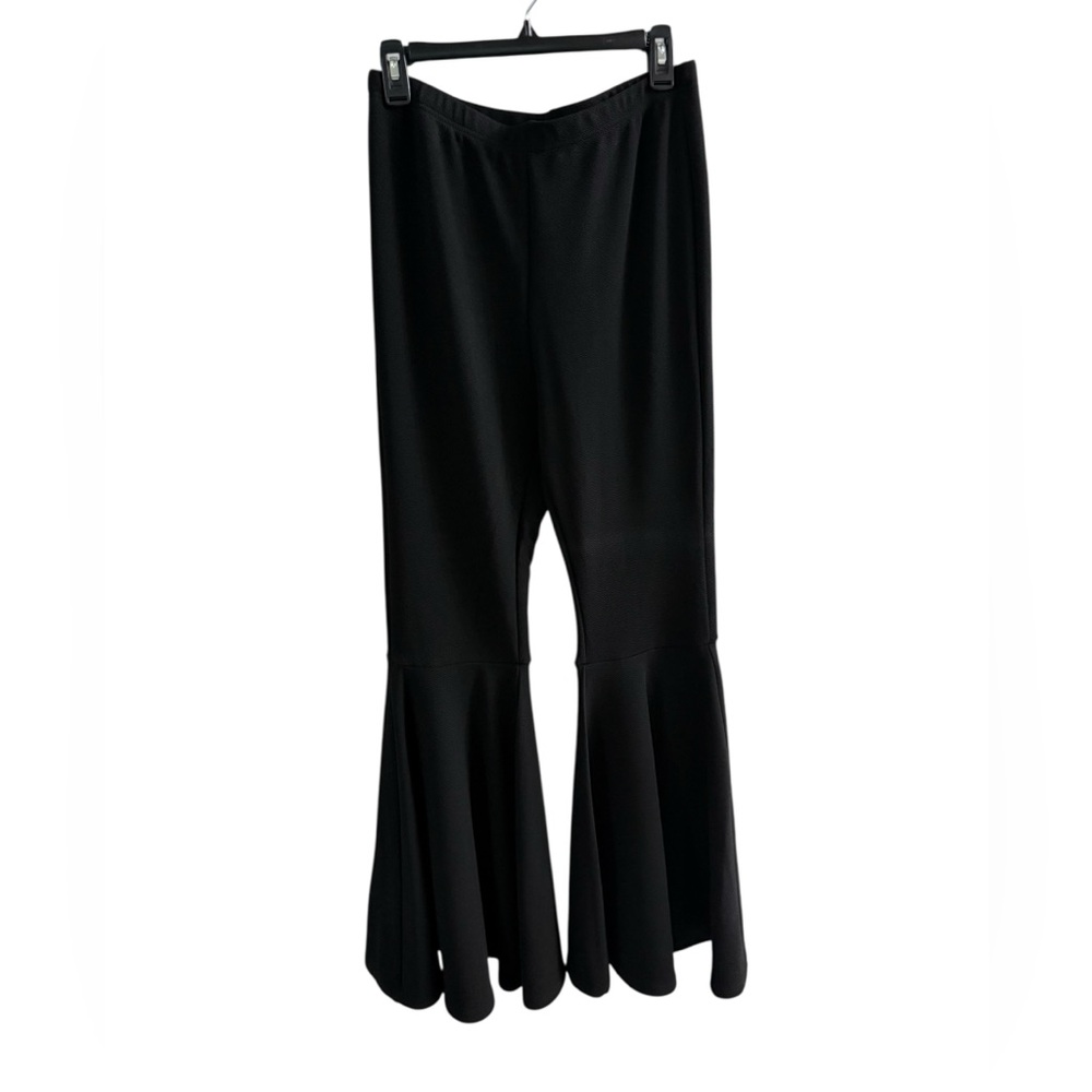 Black Bell Bottom Pants